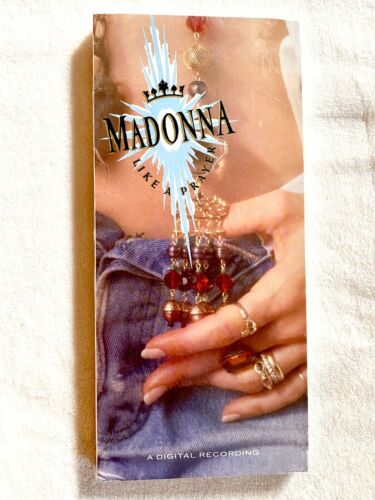 MADONNA SEALED MINT LIKE A PRAYER LONGBOX CD PROMO PATCHOULI STILL SCENTED 1989 - Picture 1 of 10