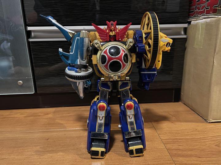 忍者戦隊DX NINJIA MEGAZORO Power Rangers Ninja Storm Hurricaneger chogokin DX Senpujin