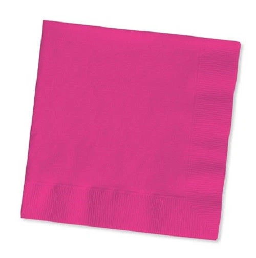 Paper Napkins Beverage or Lunch Red Blue Yellow Green Purple Pink Orange Black - Image 3 of 4