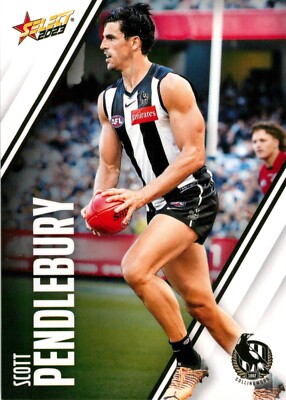 2023 Collingwood Magpies AFL Premiers Select Footy Stars Card - Scott Pendlebury