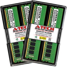 32GB 4x 8GB DDR4-2400 Supermicro MBD-B2SC1-CPU Memory RAM