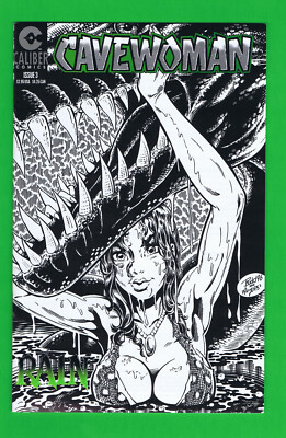 CAVEWOMAN RAIN #3 NM/NM+ Budd Root NEW UNREAD (Caliber Comics) 1996 1st print