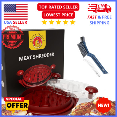 Chicken Shredder Claws   Heavy-Duty Meat Handler for Pulled Pork, BBQ & Poultry
