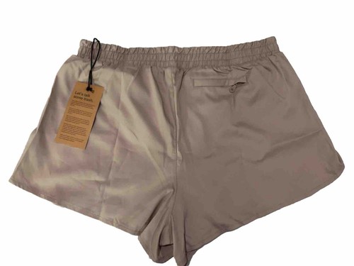 Girlfriend Collective Womens Quartz Trail Shorts L Loose Pockets - Picture 2 of 9