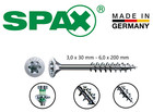 Spanplattenschrauben Torx Spax Wirox Teilgewinde Senkkopf Universal Holzschraube