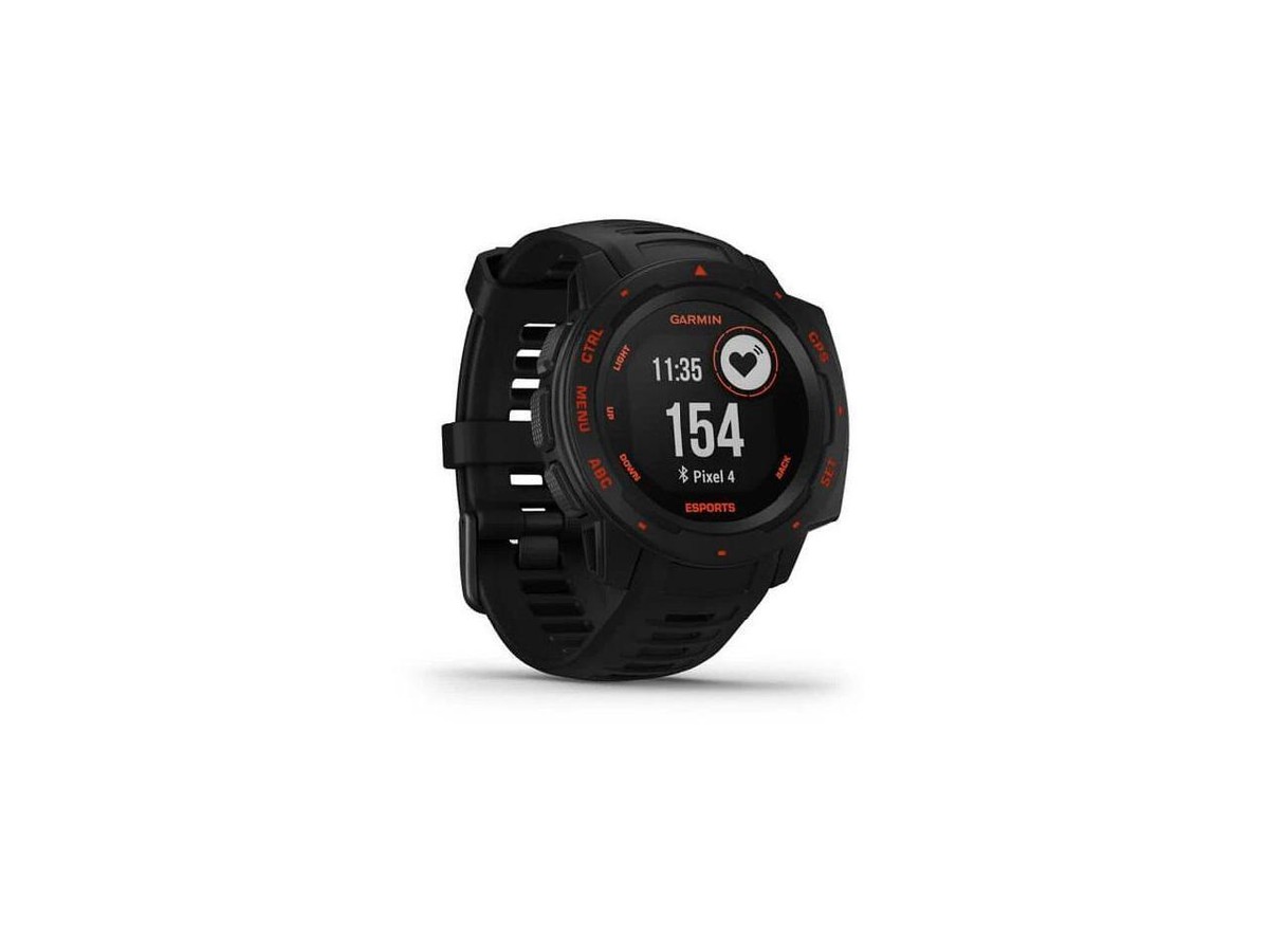 Garmin Instinct Esports Edition GPS Watch - Black Lava for sale