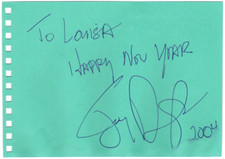 Joe Pantaliano Autographed Signed Album Page AMCo COA 21248