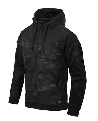Helikon Tex ROGUE Hoodie (FullZip) -Kapuzenpullover mit Klettfläche für Patches