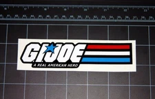 GI JOE A Real American Hero logo vinyl decal sticker Cobra vintage retro toy 80s