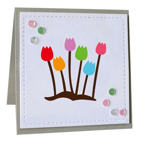 Flowers Metal Cutting Dies Scrapbooking Stencil Die Cuts Card Embossing DIY Mold - Picture 7 of 8