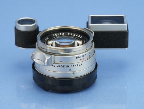 LEICA LEITZ 35MM F1.4 SUMMILUX M STEEL RIM LENS 1st VERSION 11870 M3 +EYES MINT! - Picture 2 of 4