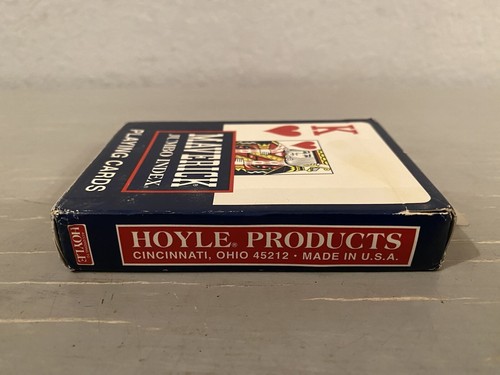 Vintage Hoyle Products Maverick Jumbo Index Playing Cards Deck, Sealed, NOS - Picture 4 of 7