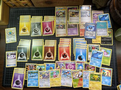 Nintendo Pokemon Official TCG 160 cards Non-Holo Rare mint Trading Cards  +Meowth | eBay