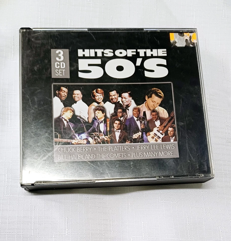Used CDs Hits Of The 50s 3 CD Box Set 2006 - Image 4 of 4