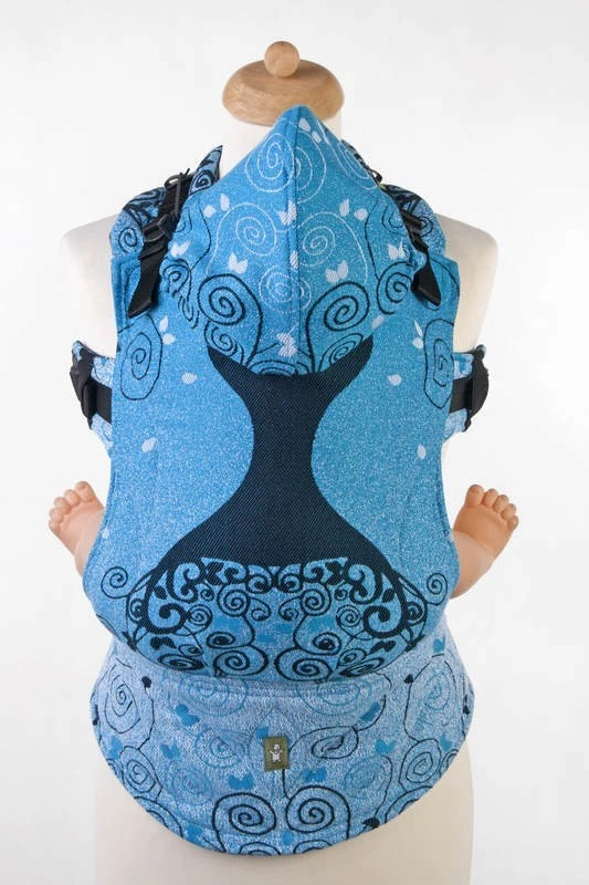 Lenny LAMB Ergonomic Carrier, Toddler Size - BLUE PRINCESSA