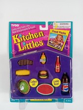 Tyco Kitchen Littles Bar B Que Set for Barbies New in Pkg 1995