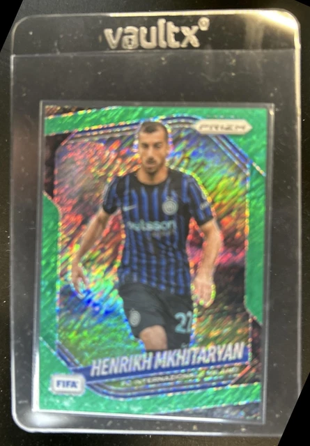 2025-26 Panini Prizm FIFA Henrikh Mkhitaryan RC Green Shimmer Prizm #/2 Milano