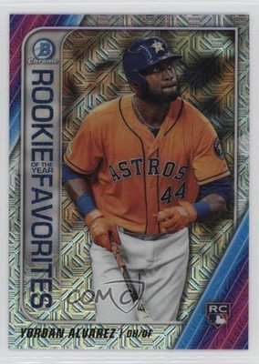 2020 Bowman Mega Box Mojo Refractor Yordan Alvarez #ROYF-YA 5sb