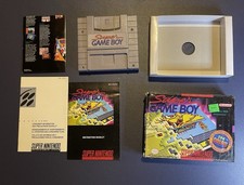 Super Game Boy Nintendo SNES CIB Complete Partial Shrink Walmart With Protector