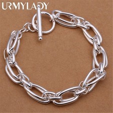 Chain Bracelet - 925 Sterling Silver for Wedding Party - Fashion Jewelry