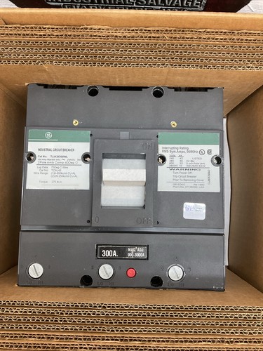 GE General Electric 300 Amp Industrial Circuit Breaker TJJ426300WL Model 6 NIB - Picture 2 of 8