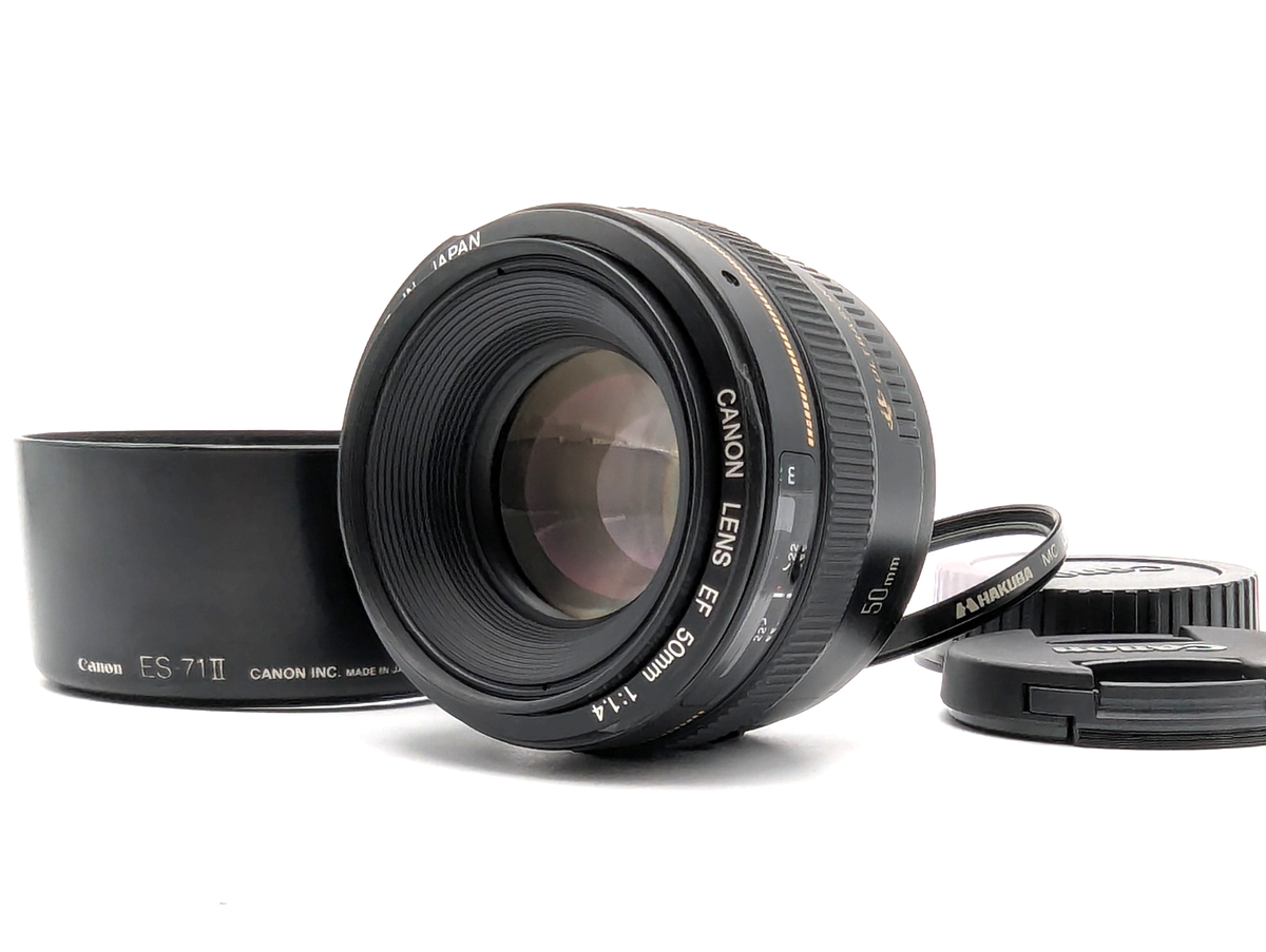 N.MINT w/Hood] Canon EF 50mm F1.4 USM Standard AF Lens For EF
