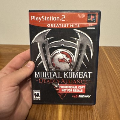 Mortal Kombat: Deadly Alliance Sony PlayStation 2 CIB Reg Card promo copy