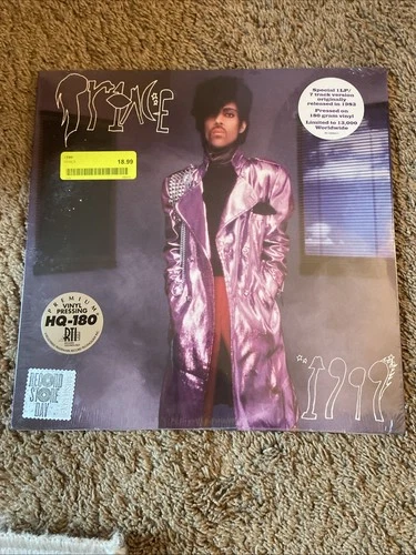 1999 by Prince & the Revolution Vinyl (Record, 2018) RSD Limited Edition Sealed