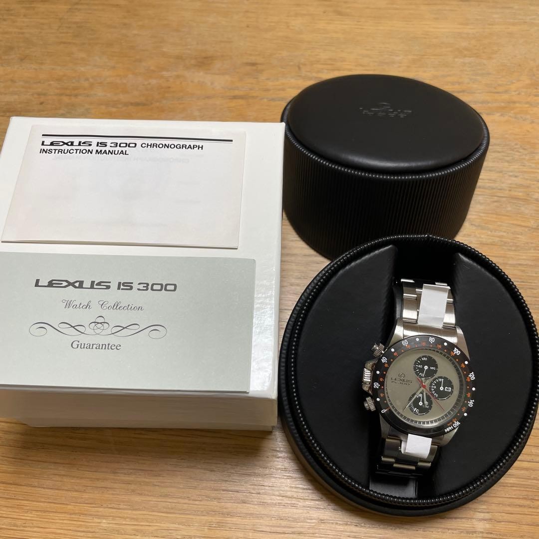 Lexus IS300 Chronograph Watch Wristwatch New Unused C… - Gem