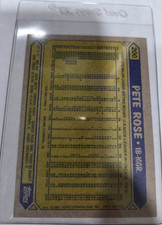 Topps 1987 Topps #200 Pete Rose Cincinnati Reds MLB Baseball Card Base Set