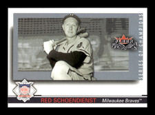 2002 Fleer Fall Classic Series of Champions # 15 SC Red Schoendienst Card (B62)