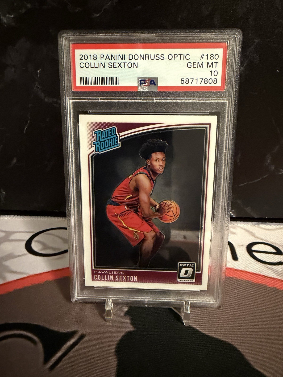 2018-19 Panini Donruss Optic - Rated Rookie Collin Sexton #180 (RC) PSA 10