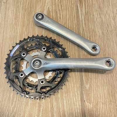 Vintage Sugino Impel Crankset Triple Mountain Bike MTB 42-32-22
