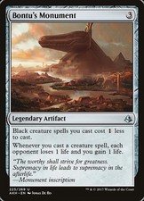 Bontu's Monument Amonkhet Lightly Played Foil