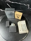 ZIPPO Black Crackle 1942 - 1945 WW2 Original Military Vintage Lighter