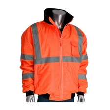 PIP 3331762OR/XL Orange Class 3 Bomber Jacket XL