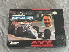 Newman Haas IndyCar Featuring Nigel Mansell  Super Nintendo Original box only