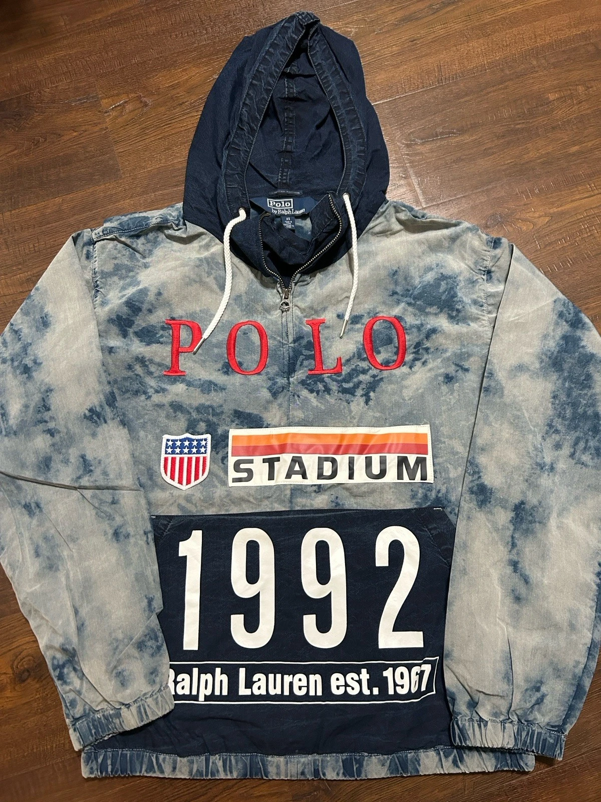 Limited Polo Ralph Lauren Indigo 1992 Stadium P Wing Jacket RRL Snow Beach CP 93
Opens in a new wind