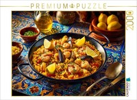 Calvendo Puzzle Paella, Spain's Colorful National Dish | 2000 Pieces, Finished S