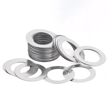 Shim Washers Thick 0.1mm & 0.2mm & 0.3mm & 0.5mm DIN 988 Stainless Steel A2