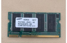 Samsung 256MB SO-DIMM 333 MHz PC-2700 DDR Memory RAM PC2700S-25331 200-PIN