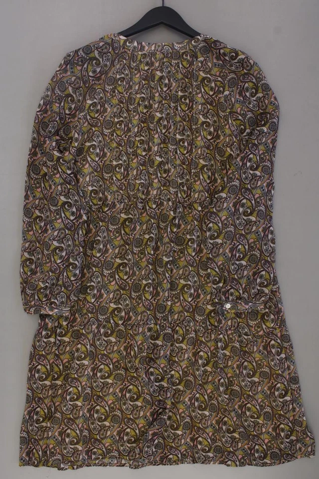 Montego Chiffonkleid Comfort Kleid für Damen Gr. 46, XL mit Paisleymuster gelb - Bild 3 von 4