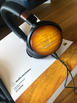 Audio-Technica ATH-WP900 Ohrumschließende Kopfhörer - Flame Maple/Black