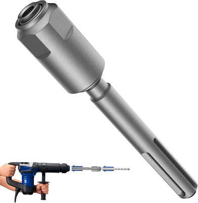 Sds-Max to Sds-Plus Adapter,Rotary Hammer Connection Adapter Bits,Hammer Drill A