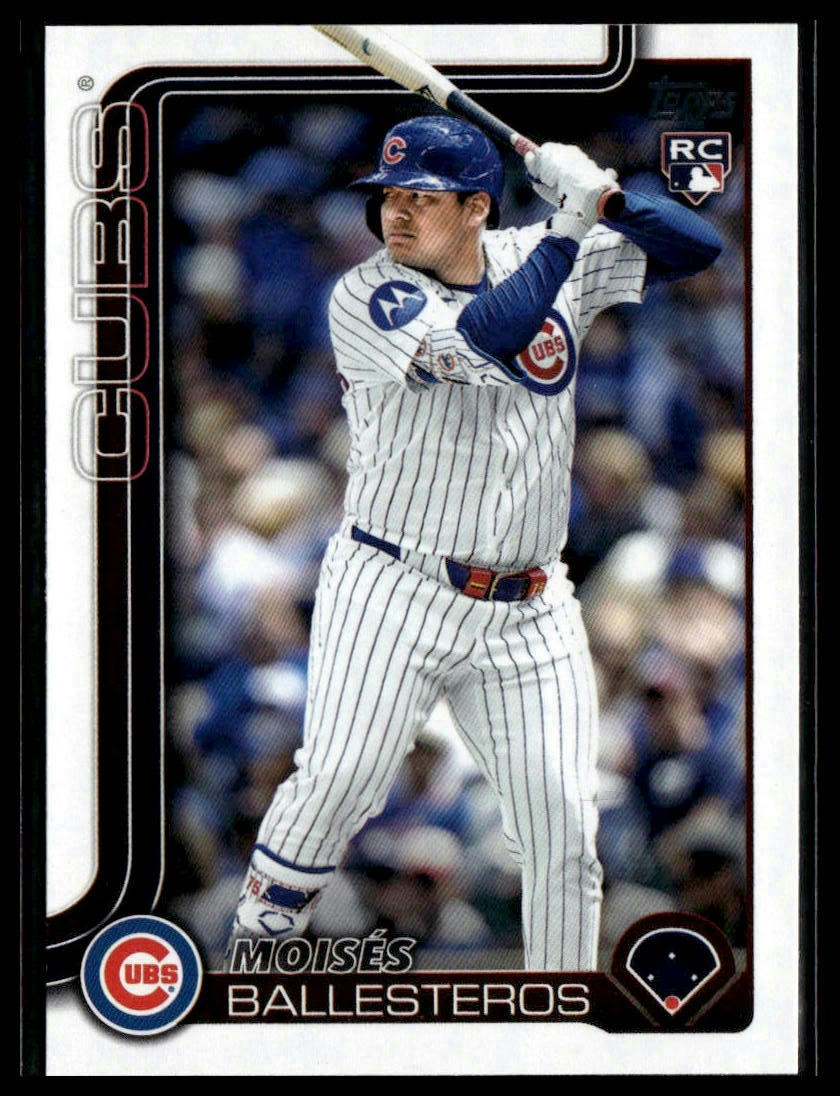2025 Topps Update #US262 Moisés Ballesteros