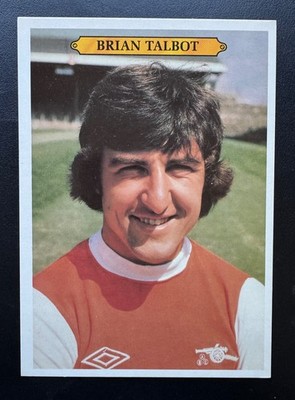 1980 Topps XXL Spotlights Brian Talbot Arsenal