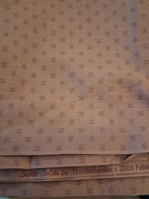Fat Quarter Subtle Solids By Thimbleberries 2006 Fabric Vintage