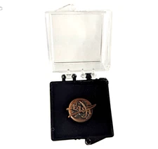 Official NASA Meatball Logo Lapel Pin 1 inch - Collectible Space Memorabilia