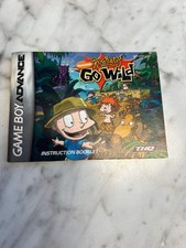Rugrats Go Wild Game Boy Advance Manual ONLY MO81525