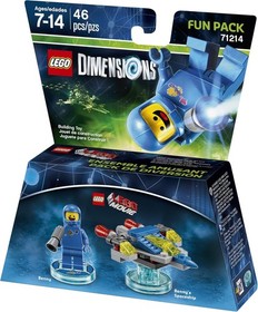 LEGO Dimensions 71214 Benny Fun Pack - The LEGO Movie - NEW Sealed - SPACESHIP!
